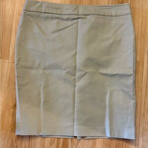Liz Claiborne Tan Pencil Skirt Knee-Length Work